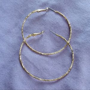 Gold Hoop Earrings